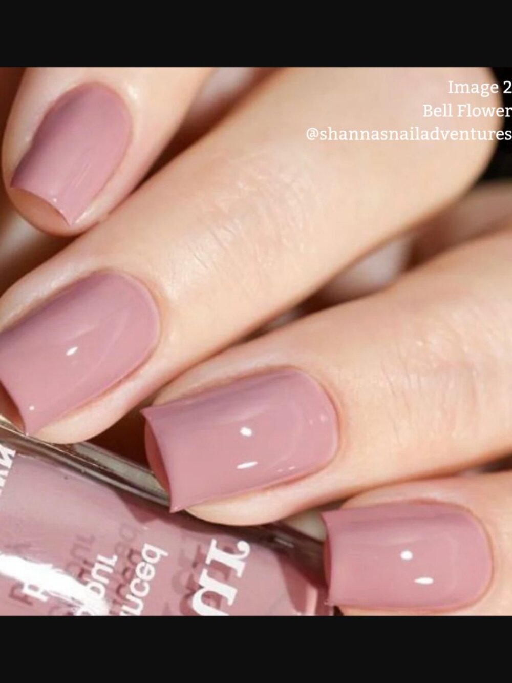 ❣️2/$36 NIP Londontown Inc. Nail Lakur Enhanced Colour Bell Flower Full Size